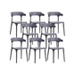Nordic Armrest Stackable Chair with Acrylic Legs for Dining Room