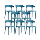 Nordic Armrest Stackable Chair with Acrylic Legs for Dining Room