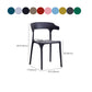 Nordic Armrest Stackable Chair with Acrylic Legs for Dining Room