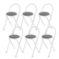 Contemporary Side Chair Metal Open Back Dining Chair for Indoor