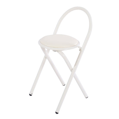 Contemporary Side Chair Metal Open Back Dining Chair for Indoor