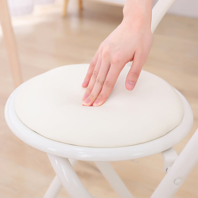 Contemporary Side Chair Metal Open Back Dining Chair for Indoor