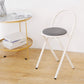 Contemporary Side Chair Metal Open Back Dining Chair for Indoor