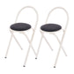 Contemporary Side Chair Metal Open Back Dining Chair for Indoor