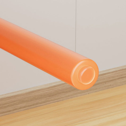 Nordic Backrest Stackable Chair with Acrylic Legs for Dining Room