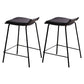 Industrial Style Metal Bar Stool Footrest Counter Stool for Restaurant