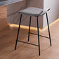Industrial Style Metal Bar Stool Footrest Counter Stool for Restaurant