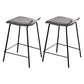 Industrial Style Metal Bar Stool Footrest Counter Stool for Restaurant