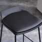 Industrial Style Metal Bar Stool Footrest Counter Stool for Restaurant