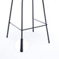 Industrial Style Metal Bar Stool Footrest Counter Stool for Restaurant