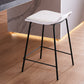 Industrial Style Metal Bar Stool Footrest Counter Stool for Restaurant