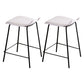 Industrial Style Metal Bar Stool Footrest Counter Stool for Restaurant