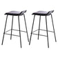 Industrial Style Metal Bar Stool Footrest Counter Stool for Restaurant