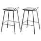 Industrial Style Metal Bar Stool Footrest Counter Stool for Restaurant