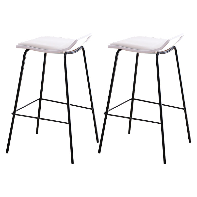 Industrial Style Metal Bar Stool Footrest Counter Stool for Restaurant