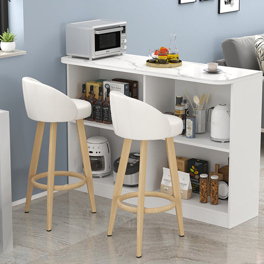 Tavolo da pranzo moderno per barre da pranzo da pranzo.