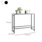 Modern Bar Dining Table Rectangle Indoor Bar Stool Table with Footrest Clearhalo 'Bar Furniture' 'Bar Tables' 'bar_tables' 'furn' 'furn_bar_tables' 'Furniture' 'Kitchen & Dining Furniture' 7477879