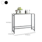 Modern Bar Dining Table Rectangle Indoor Bar Stool Table with Footrest Clearhalo 'Bar Furniture' 'Bar Tables' 'bar_tables' 'furn' 'furn_bar_tables' 'Furniture' 'Kitchen & Dining Furniture' 7477881