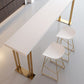 Indoor Contemporary Bar Dining Table Rectangle Wooden Bar Table Clearhalo 'Bar Furniture' 'Bar Tables' 'bar_tables' 'furn' 'furn_bar_tables' 'Furniture' 'Kitchen & Dining Furniture' 7477888