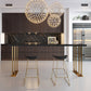 Indoor Contemporary Bar Dining Table Rectangle Wooden Bar Table Clearhalo 'Bar Furniture' 'Bar Tables' 'bar_tables' 'furn' 'furn_bar_tables' 'Furniture' 'Kitchen & Dining Furniture' 7477890