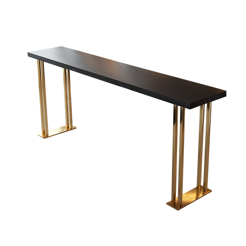 Indoor Contemporary Bar Dining Table Rectangle Wooden Bar Table Clearhalo 'Bar Furniture' 'Bar Tables' 'bar_tables' 'furn' 'furn_bar_tables' 'Furniture' 'Kitchen & Dining Furniture' 7477891