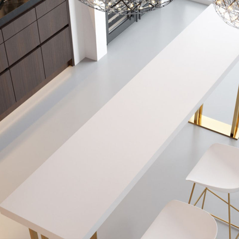 Indoor Contemporary Bar Dining Table Rectangle Wooden Bar Table Clearhalo 'Bar Furniture' 'Bar Tables' 'bar_tables' 'furn' 'furn_bar_tables' 'Furniture' 'Kitchen & Dining Furniture' 7477892