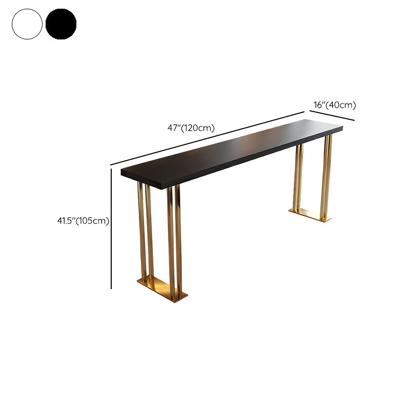 Indoor Contemporary Bar Dining Table Rectangle Wooden Bar Table Clearhalo 'Bar Furniture' 'Bar Tables' 'bar_tables' 'furn' 'furn_bar_tables' 'Furniture' 'Kitchen & Dining Furniture' 7477896