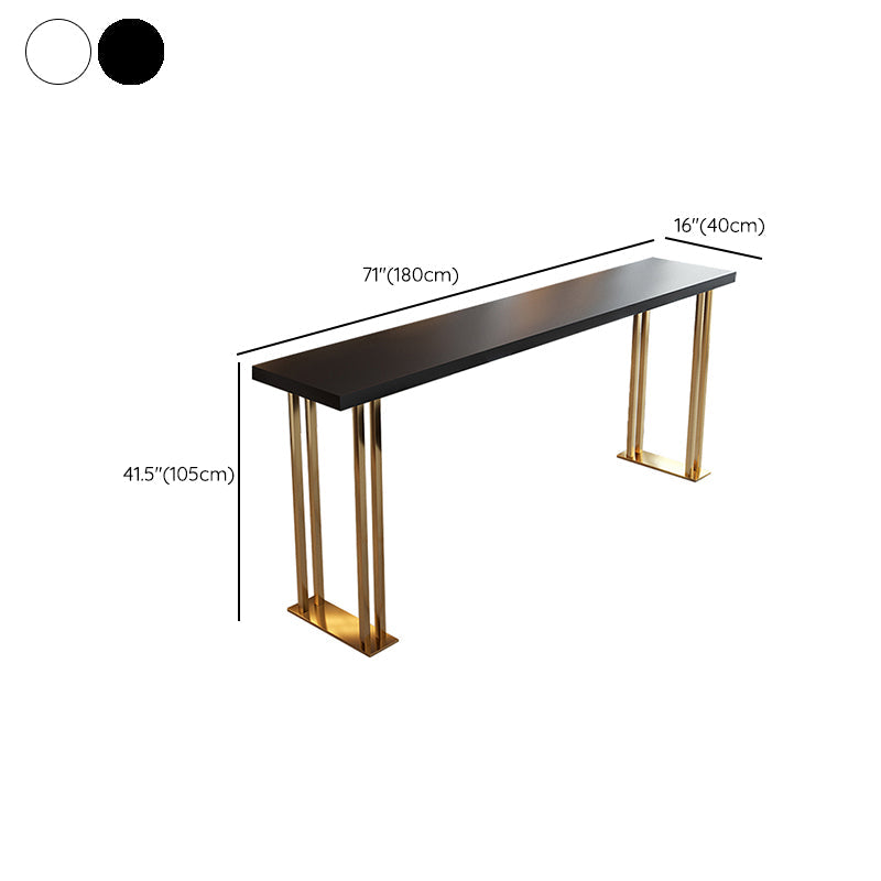Indoor Contemporary Bar Dining Table Rectangle Wooden Bar Table Clearhalo 'Bar Furniture' 'Bar Tables' 'bar_tables' 'furn' 'furn_bar_tables' 'Furniture' 'Kitchen & Dining Furniture' 7477899