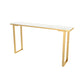Indoor Contemporary Bar Dining Table Rectangle Faux Marble Bar Table Clearhalo 'Bar Furniture' 'Bar Tables' 'bar_tables' 'furn' 'furn_bar_tables' 'Furniture' 'Kitchen & Dining Furniture' 7477995