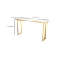 Indoor Contemporary Bar Dining Table Rectangle Faux Marble Bar Table Clearhalo 'Bar Furniture' 'Bar Tables' 'bar_tables' 'furn' 'furn_bar_tables' 'Furniture' 'Kitchen & Dining Furniture' 7478009