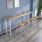 Indoor Contemporary Bar Dining Table Rectangle Solid Wood Bar Table Clearhalo 'Bar Furniture' 'Bar Tables' 'bar_tables' 'furn' 'furn_bar_tables' 'Furniture' 'Kitchen & Dining Furniture' 7478043