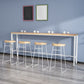 Indoor Contemporary Bar Dining Table Rectangle Solid Wood Bar Table Clearhalo 'Bar Furniture' 'Bar Tables' 'bar_tables' 'furn' 'furn_bar_tables' 'Furniture' 'Kitchen & Dining Furniture' 7478044