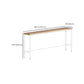 Indoor Contemporary Bar Dining Table Rectangle Solid Wood Bar Table Clearhalo 'Bar Furniture' 'Bar Tables' 'bar_tables' 'furn' 'furn_bar_tables' 'Furniture' 'Kitchen & Dining Furniture' 7478056