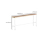 Indoor Contemporary Bar Dining Table Rectangle Solid Wood Bar Table Clearhalo 'Bar Furniture' 'Bar Tables' 'bar_tables' 'furn' 'furn_bar_tables' 'Furniture' 'Kitchen & Dining Furniture' 7478059