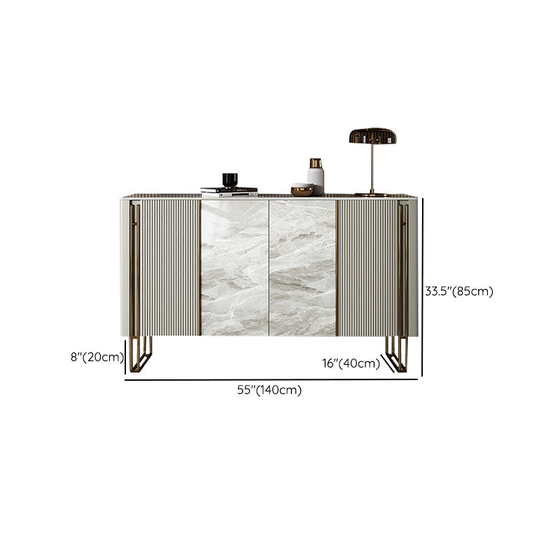 PNOR Buffet Buffet contemporáneo Stand con puertas para la cocina