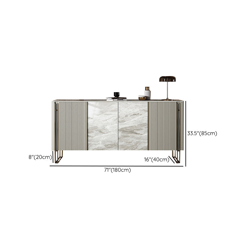 PNOR Buffet Buffet contemporáneo Stand con puertas para la cocina