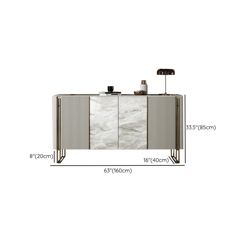 PNOR Buffet Buffet contemporáneo Stand con puertas para la cocina