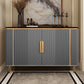 Zeitgenössischer Seitenbrett Marmor -Sideboardschrank mit Beinen für Esszimmer