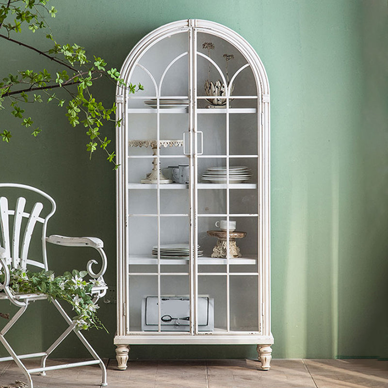 Armoire à plateau de planche latérale contemporaine avec portes pour la cuisine