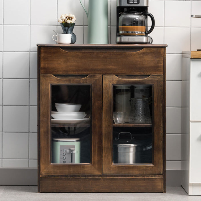 Tavolo da bacheca contemporaneo Bamboo Sideboard mobile per cucina