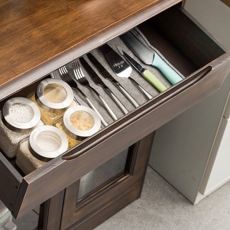 Tavolo da bacheca contemporaneo Bamboo Sideboard mobile per cucina