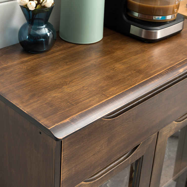 Tavolo da bacheca contemporaneo Bamboo Sideboard mobile per cucina