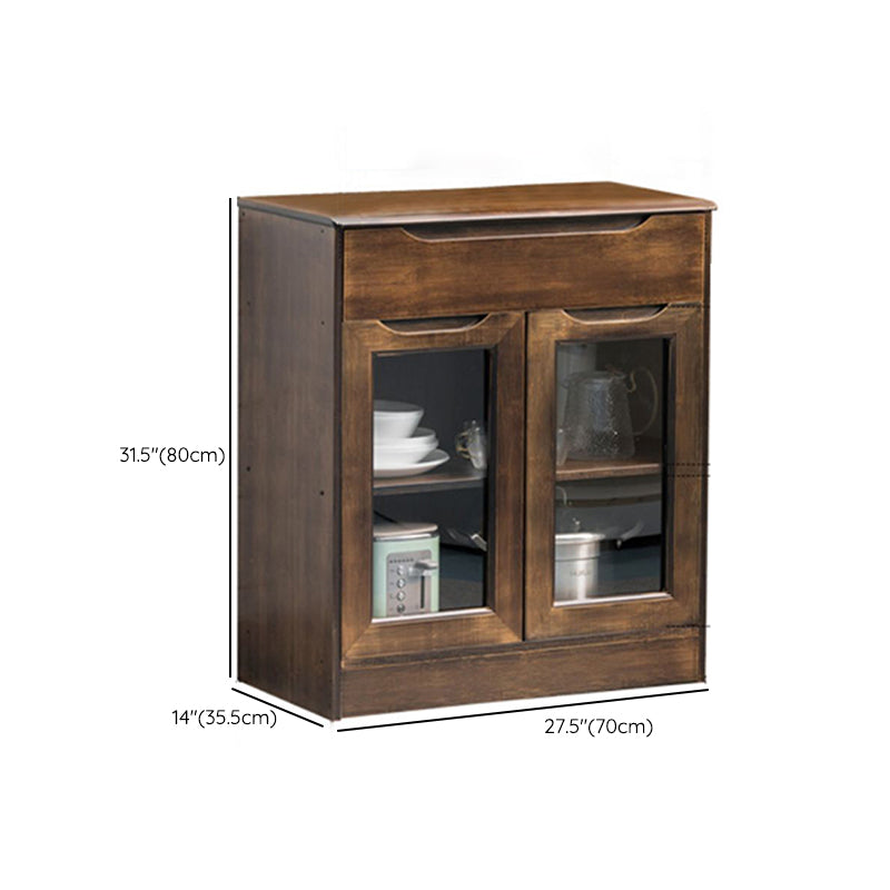 Tavolo da bacheca contemporaneo Bamboo Sideboard mobile per cucina