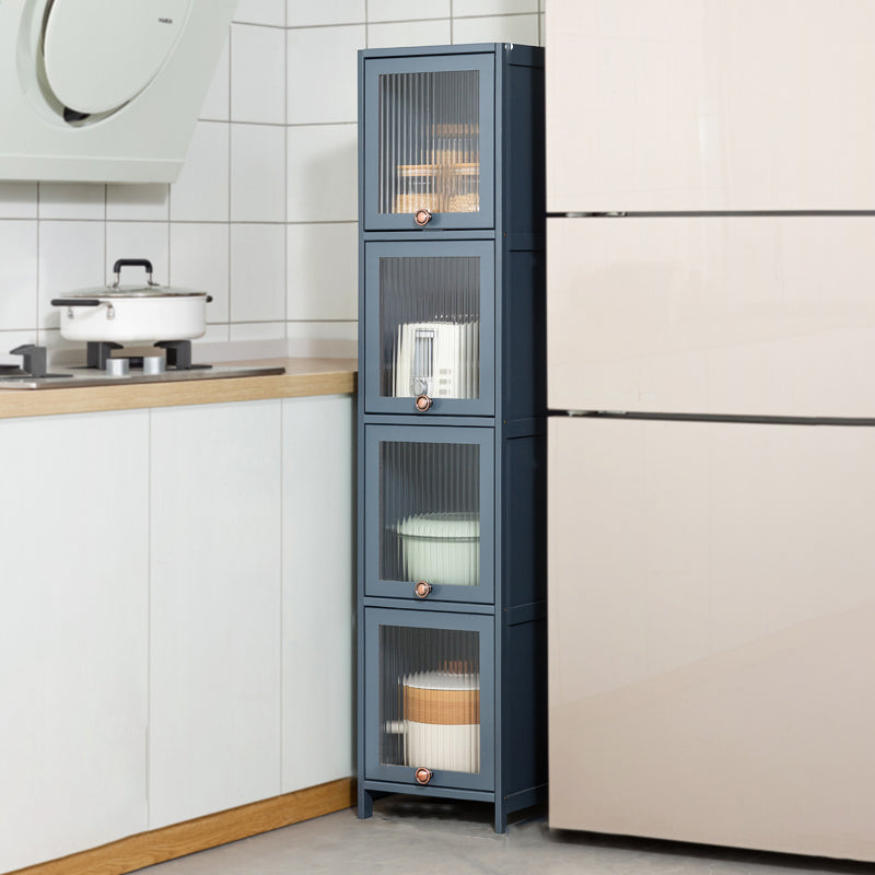 Mesa contemporánea de la mesa del aparador Bamboo con puertas para la cocina