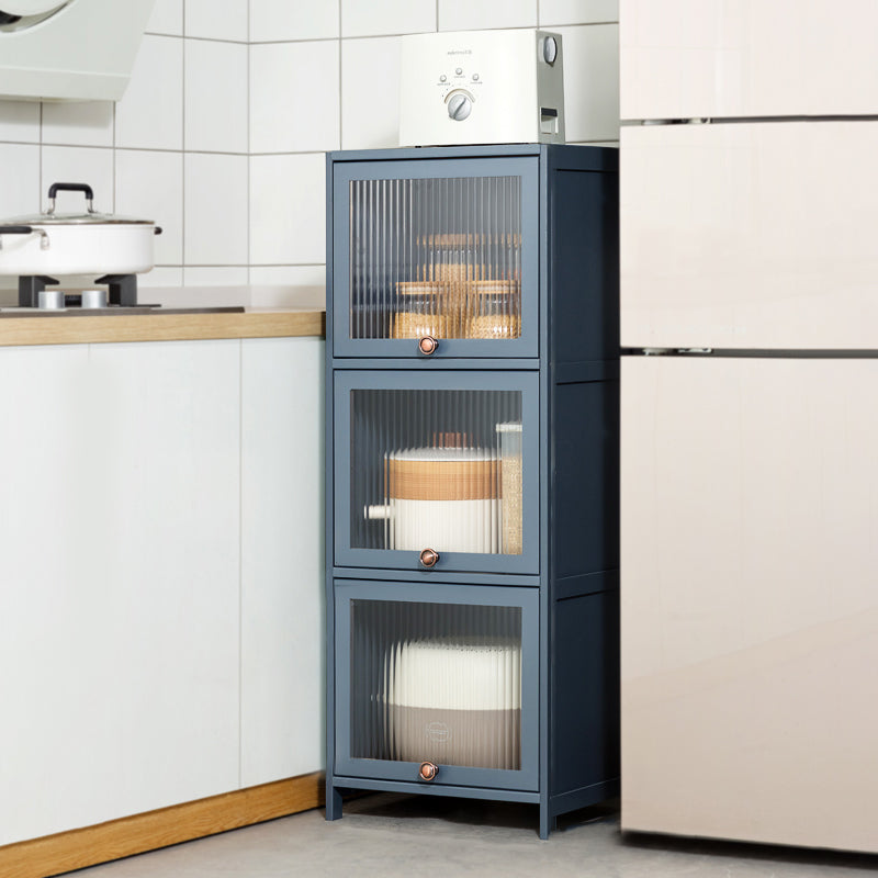 Mesa contemporánea de la mesa del aparador Bamboo con puertas para la cocina