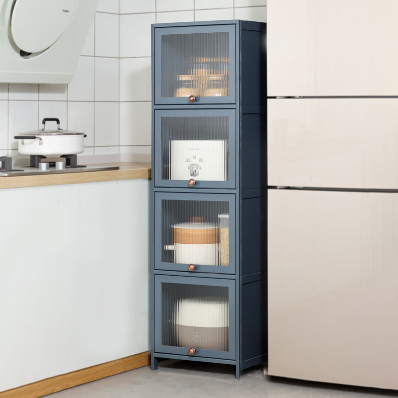 Mesa contemporánea de la mesa del aparador Bamboo con puertas para la cocina