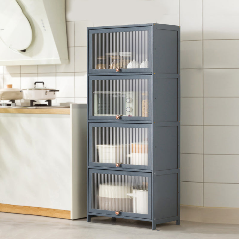 Mesa contemporánea de la mesa del aparador Bamboo con puertas para la cocina