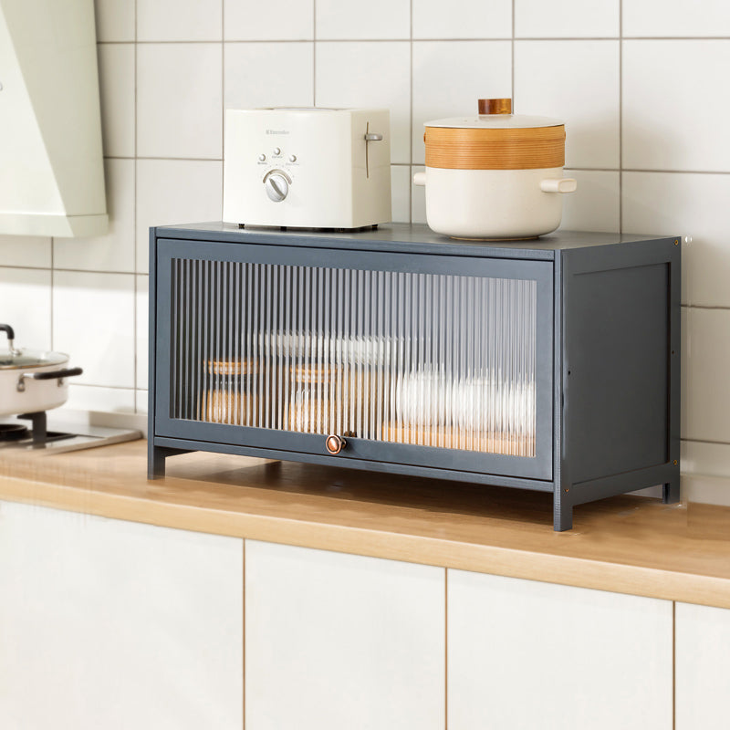 Mesa contemporánea de la mesa del aparador Bamboo con puertas para la cocina