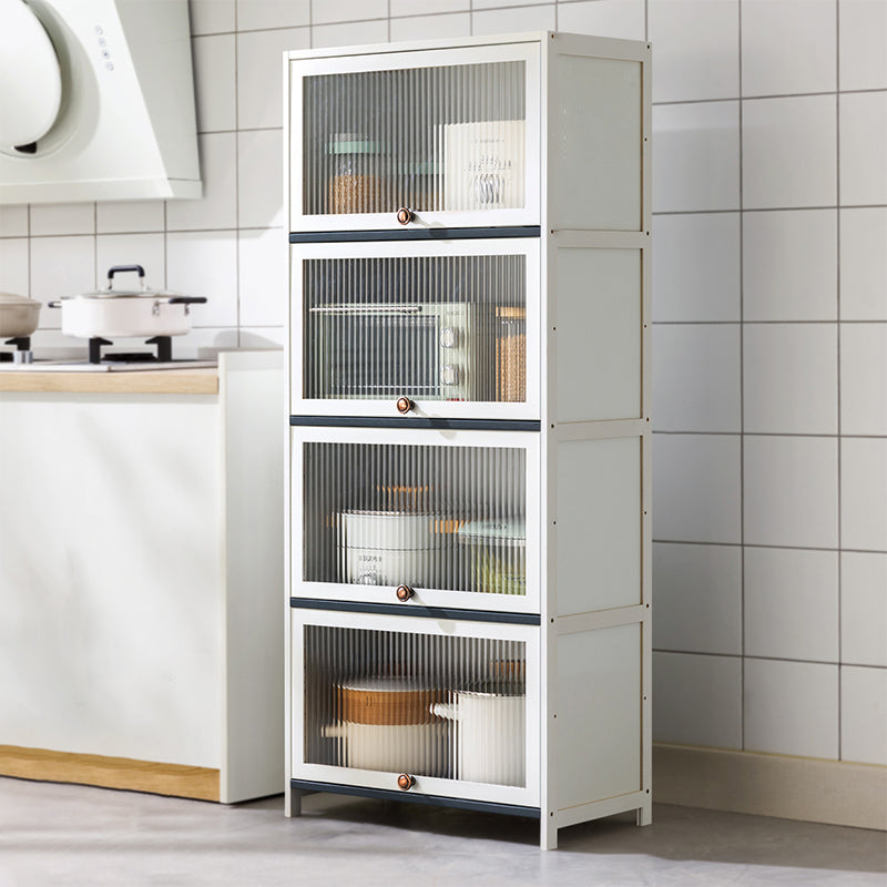 Mesa contemporánea de la mesa del aparador Bamboo con puertas para la cocina