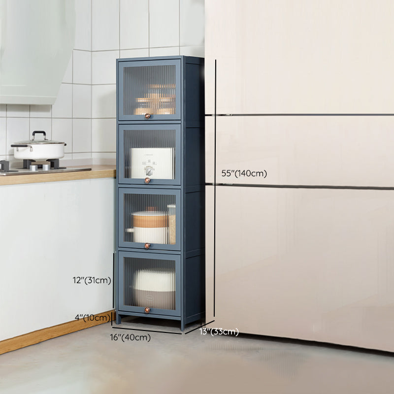 Mesa contemporánea de la mesa del aparador Bamboo con puertas para la cocina